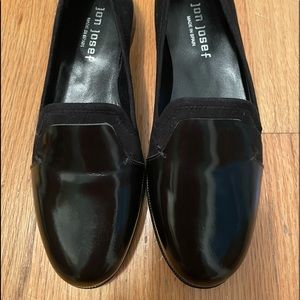 ❌SOLD❌ PRICE DROP- Black Patent leather/suede Jon Josef flats. New